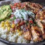 Copycat Chipotle Chicken Burrito Bowls - featured image