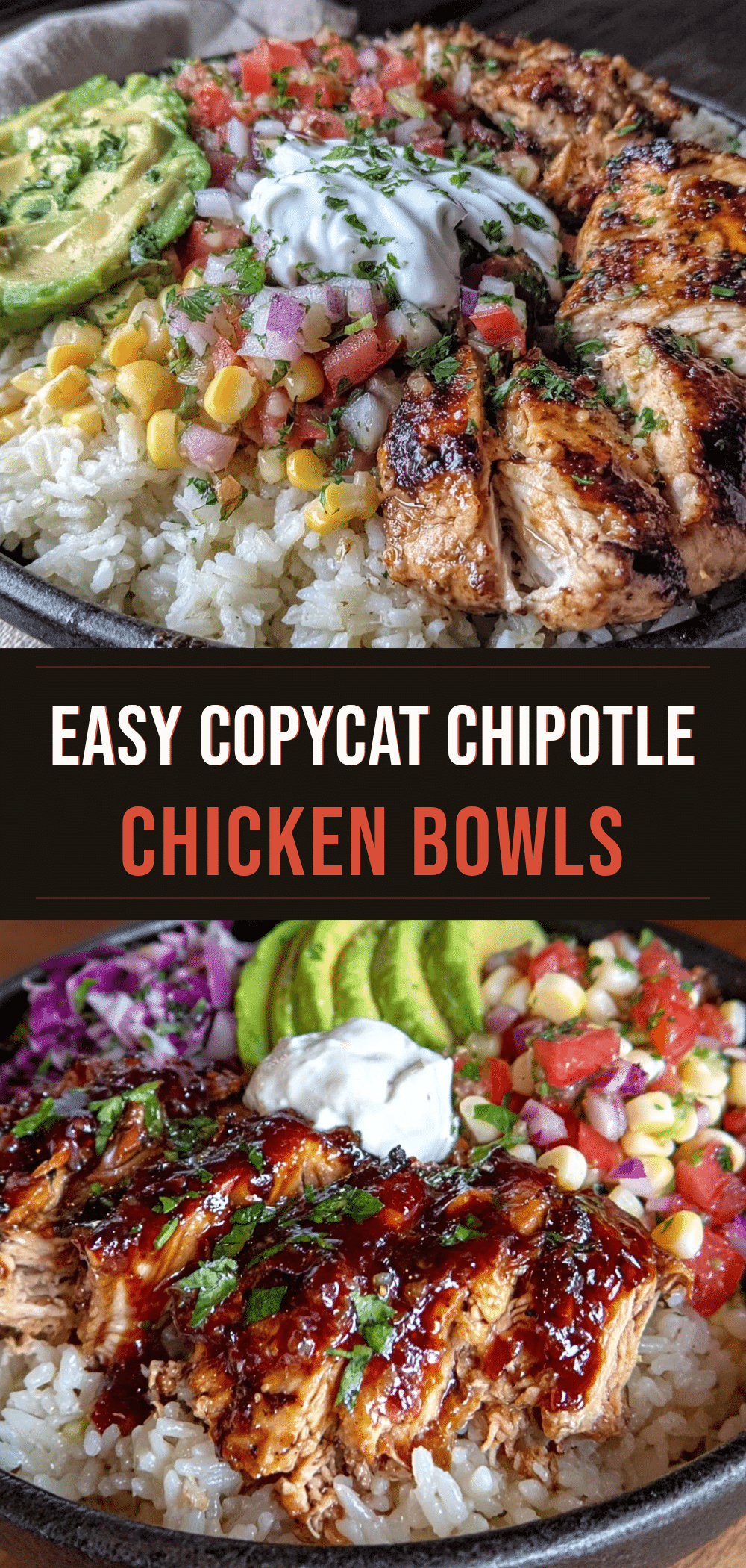 Copycat Chipotle Chicken Burrito Bowls: Grandma’s Real Way 5 Copycat Chipotle Chicken Burrito Bowls recipe