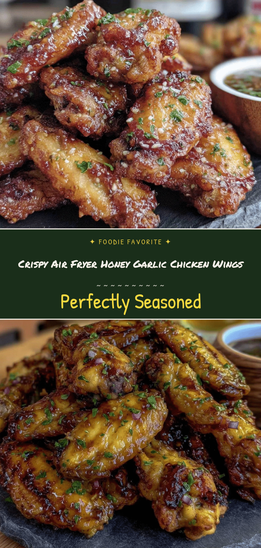 Crispy Air Fryer Honey Garlic Wings: The Traditional Game Day Way 5 crispy air fryer honey garlic wings recipe