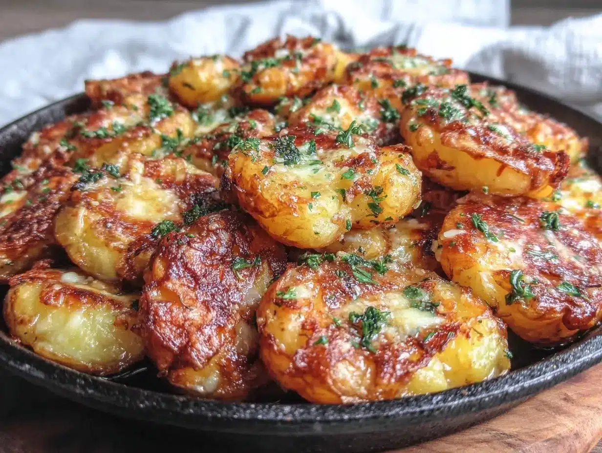 Crispy Smashed Potatoes: Easy Kid-Made Recipe 4 crispy smashed potatoes preparation steps