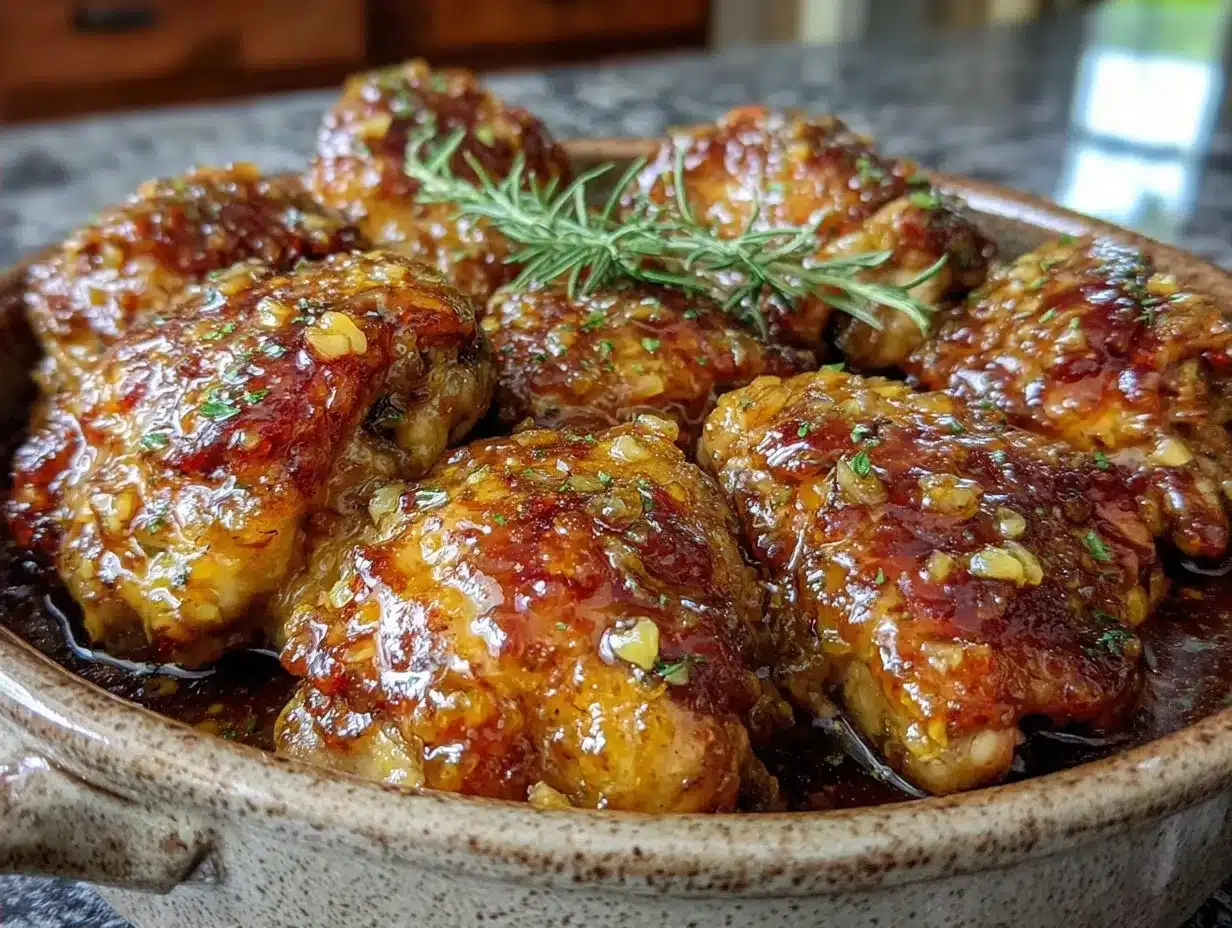 Crockpot Honey Garlic Chicken Thighs: 6-Hour Slow Cooker Recipe 4 Crockpot Honey Garlic Chicken Thighs preparation steps