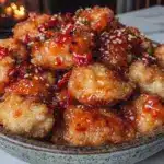 Easy Air Fryer Honey Sriracha Chicken Bites - featured image