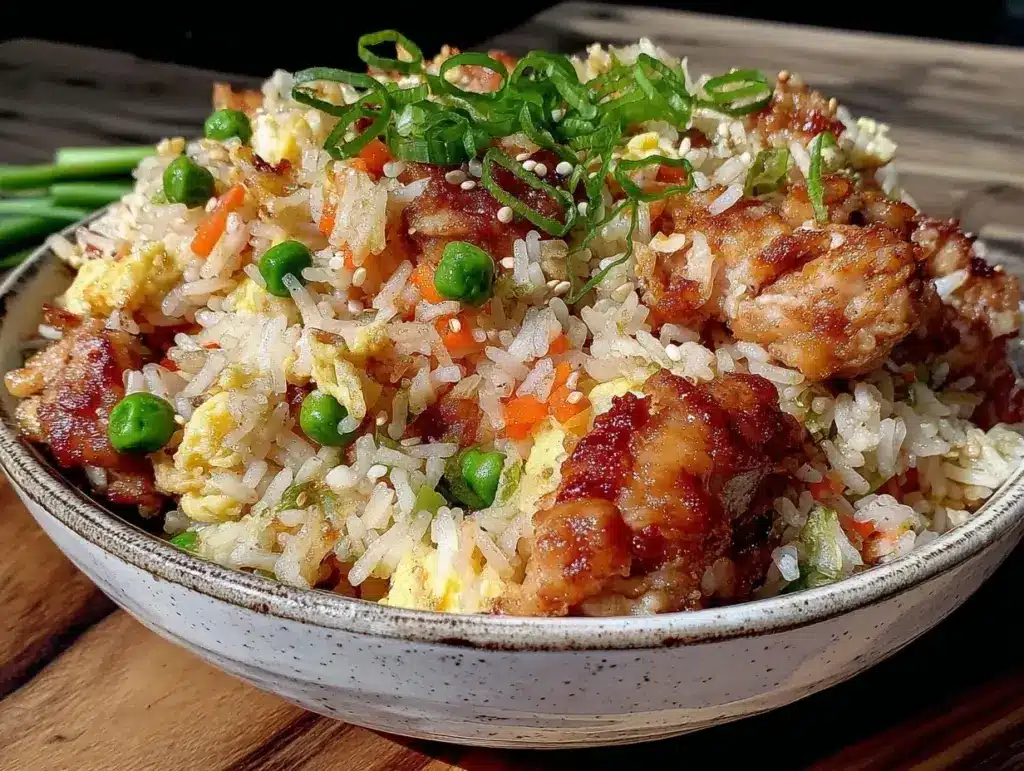 Easy Chicken Fried Rice Meal Prep - featured image
