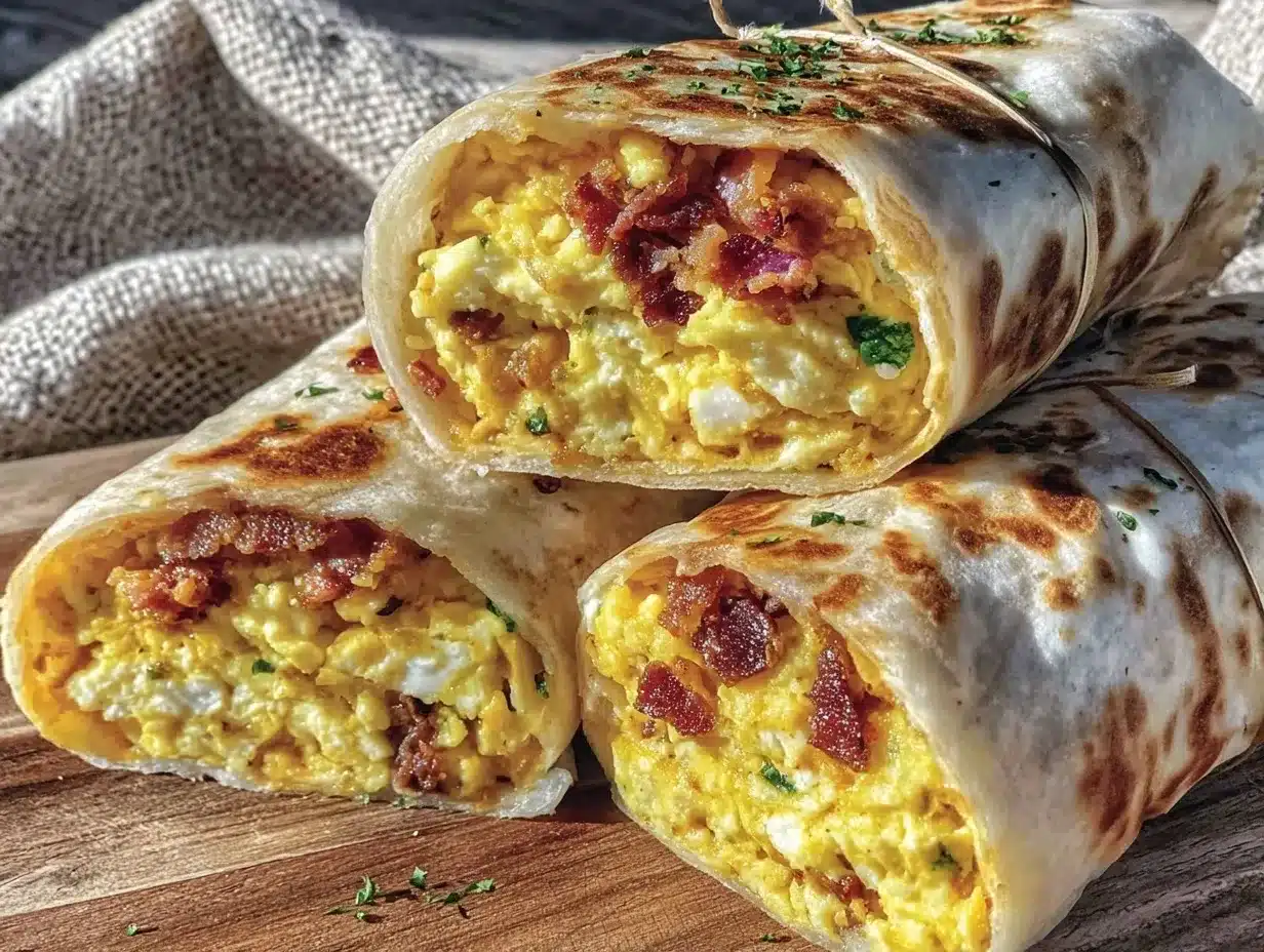 Easy Freezer Mini Breakfast Burritos: Perfect School Mornings 4 easy freezer mini breakfast burritos preparation steps
