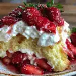 easy homemade strawberry shortcake - featured image