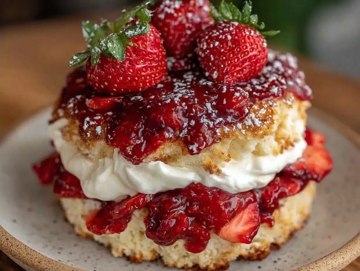 Easy Strawberry Shortcake: Best Budget Family Recipe 4 easy homemade strawberry shortcake preparation steps