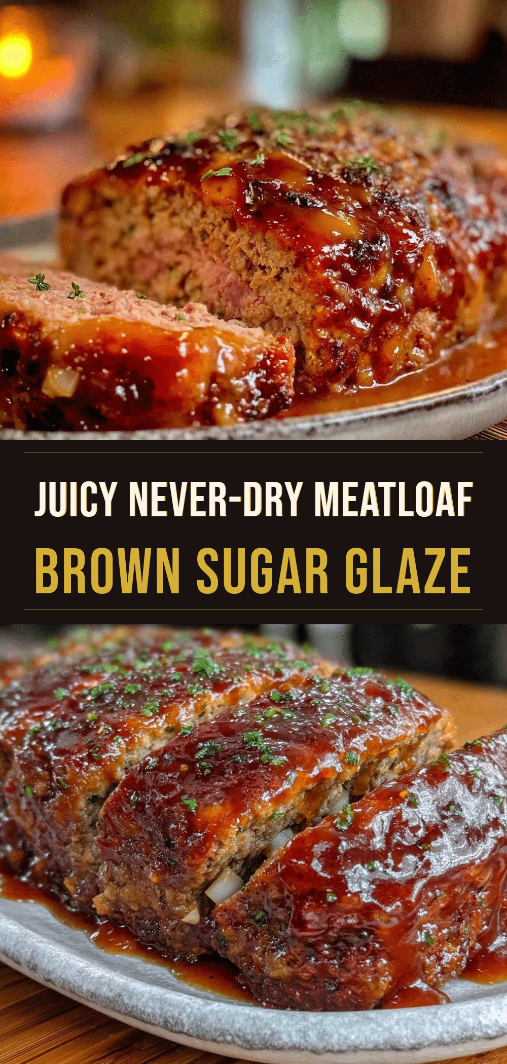 Easy Juicy Meatloaf: The Comfort Meal for Tired Evenings 5 Easy Juicy Meatloaf with Brown Sugar Glaze recipe