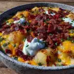 Easy Loaded Baked Potato Soup - featured image