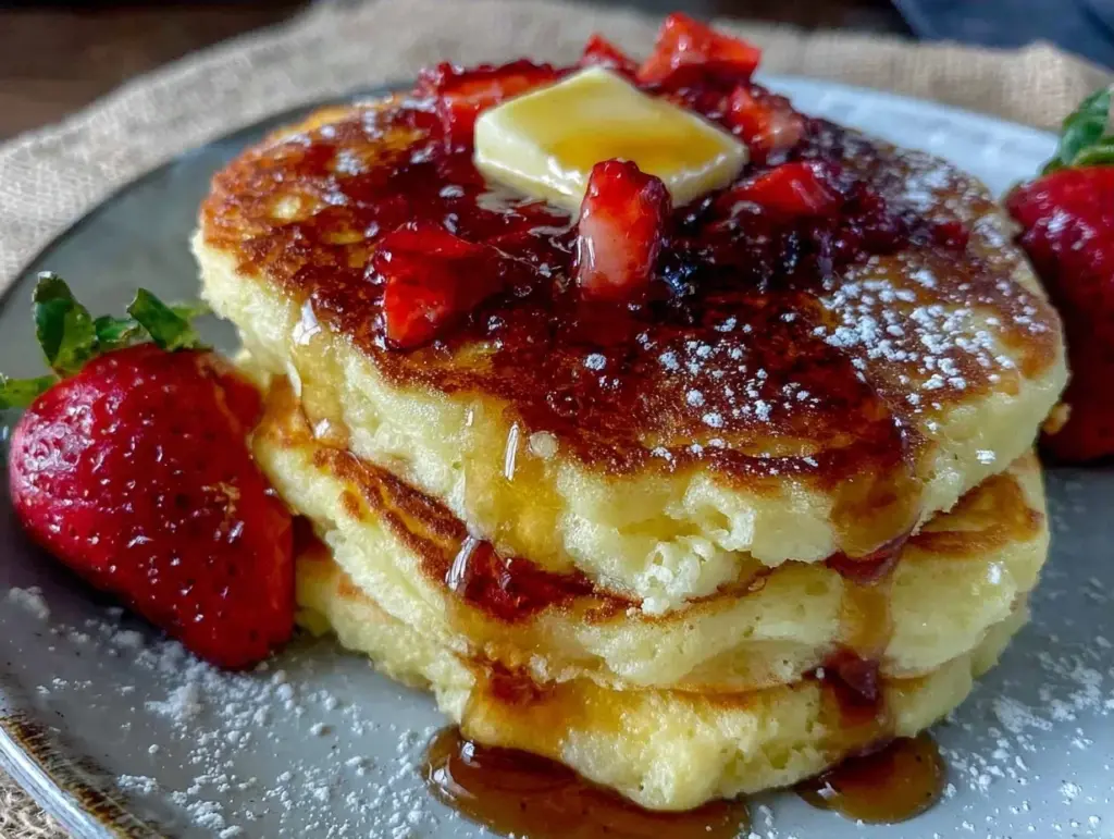 Extra-Fluffy Buttermilk Pancakes for Two - featured image