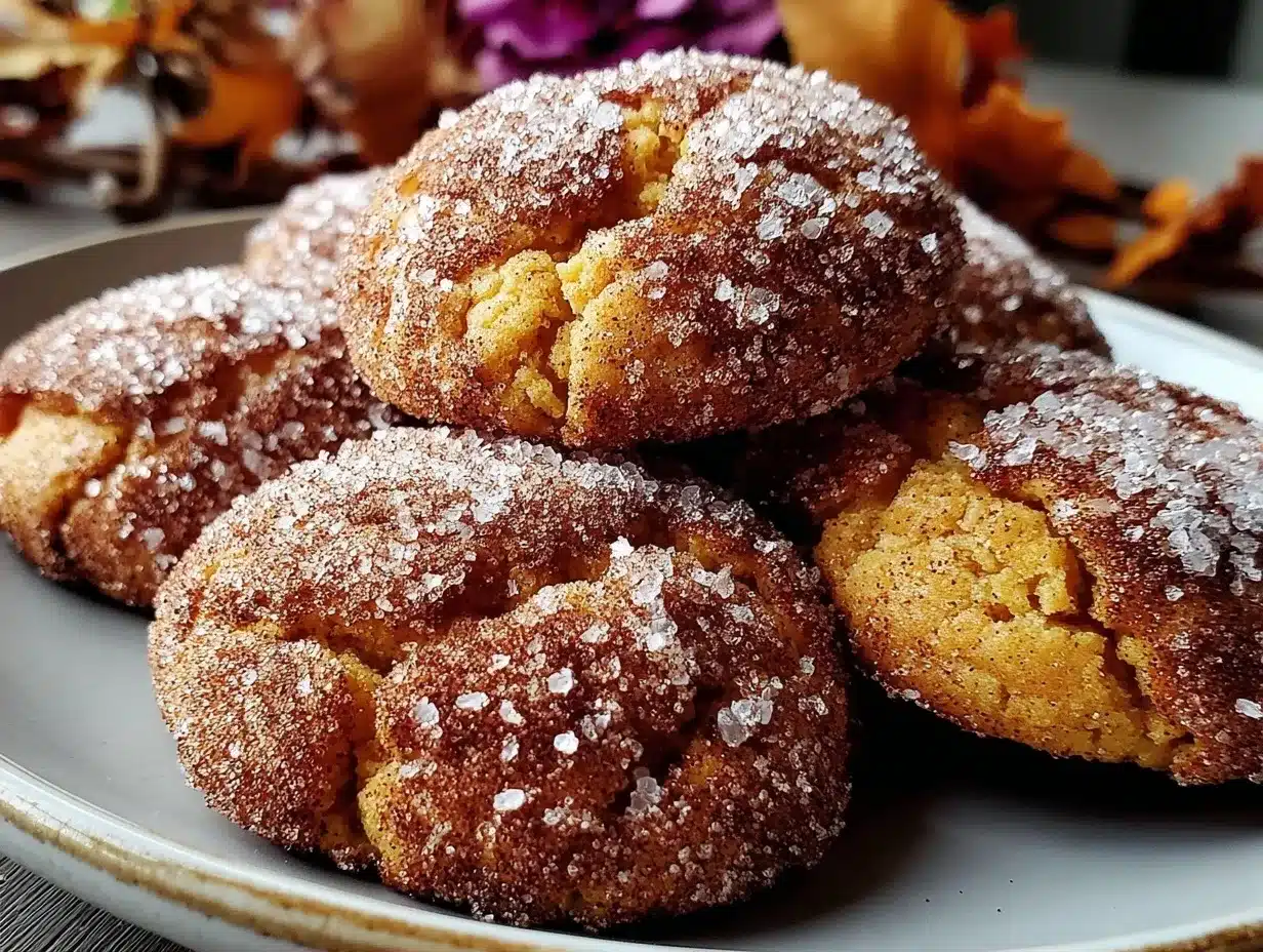 Fall Pumpkin Snickerdoodle Cookies: Best Brown Butter Recipe 4 fall pumpkin snickerdoodle cookies with brown butter preparation steps