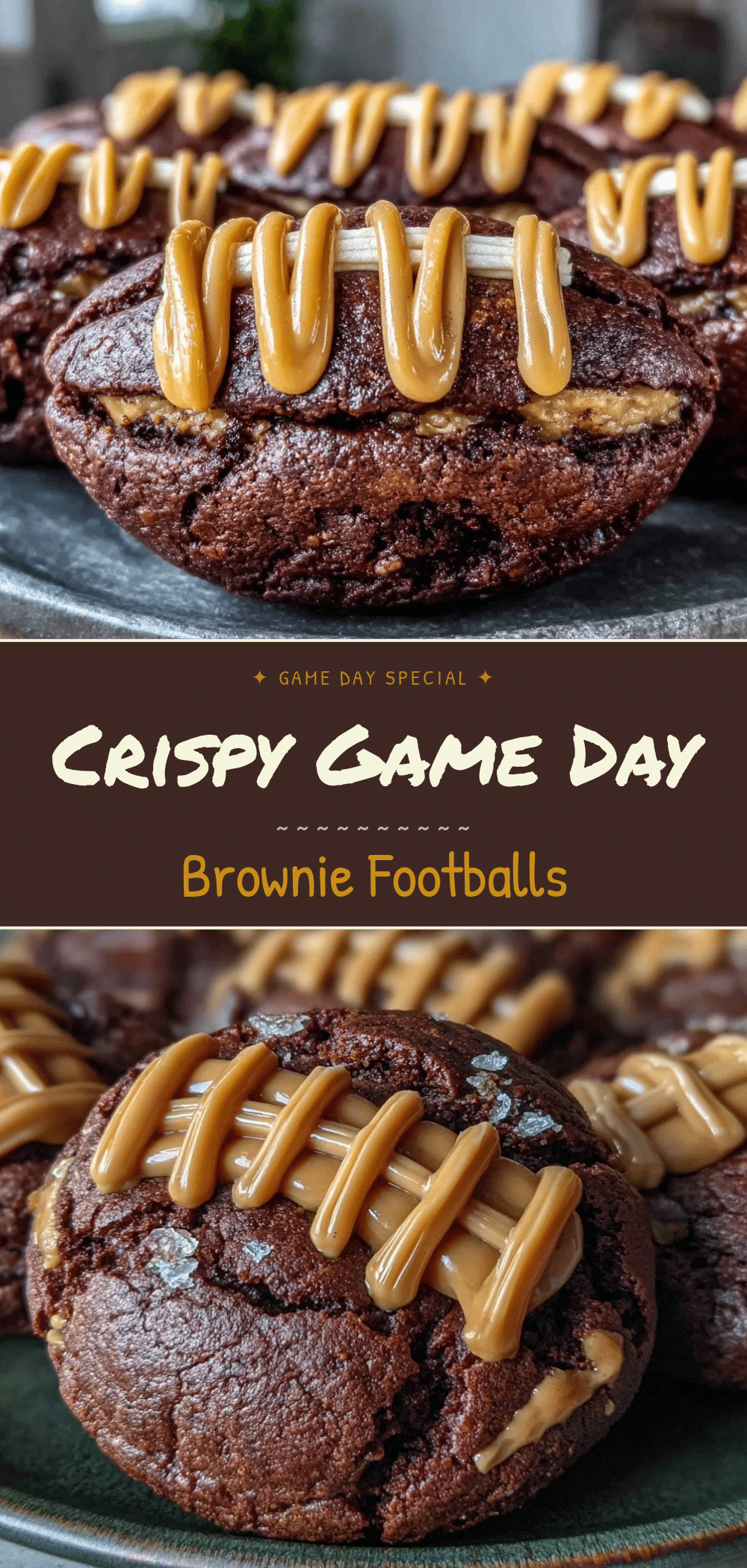 Game Day Brownie Footballs: The Self-Care Treat You Need Today 5 Game Day Brownie Footballs recipe