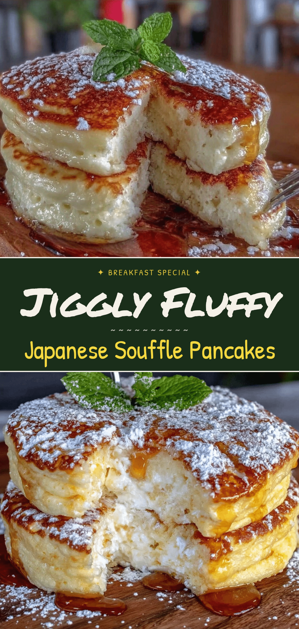 Fluffy Japanese Souffle Pancakes: 3 Easy Steps 5 Japanese Souffle Pancakes recipe