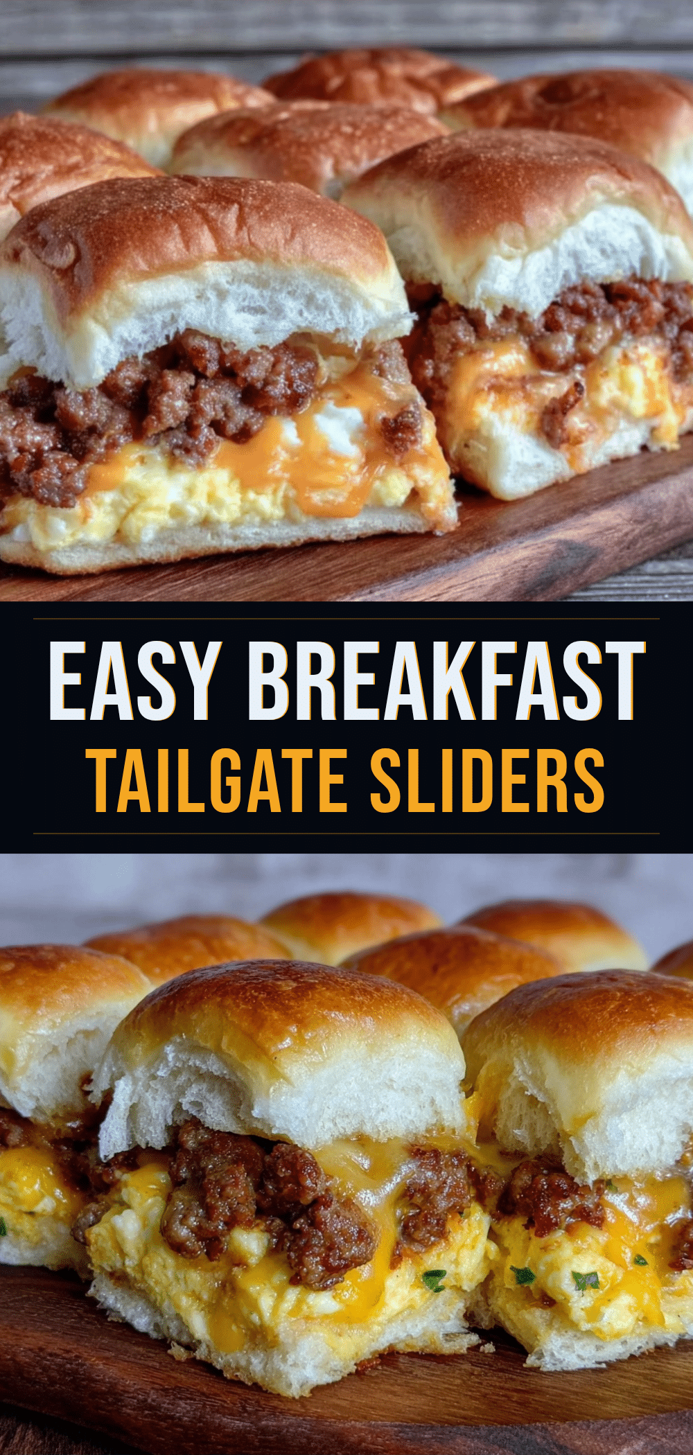 Make Ahead Tailgate Breakfast Sausage Sliders: 1 Trick 5 Make Ahead Tailgate Breakfast Sausage Sliders recipe
