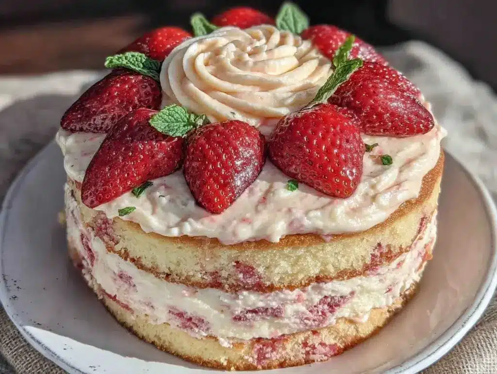 Neapolitan Layer Cake - featured image