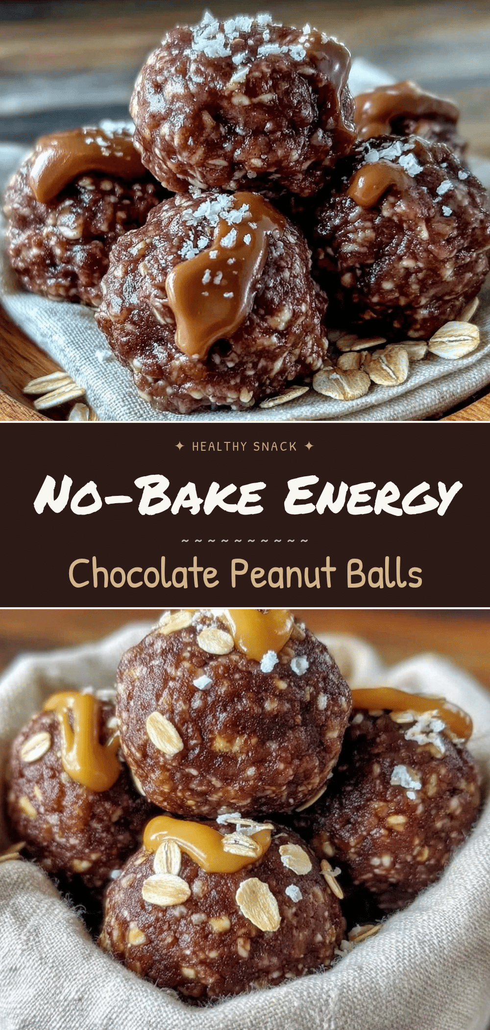 No-Bake Chocolate Peanut Butter Energy Balls: Easy Meal Prep 5 no-bake chocolate peanut butter energy balls recipe