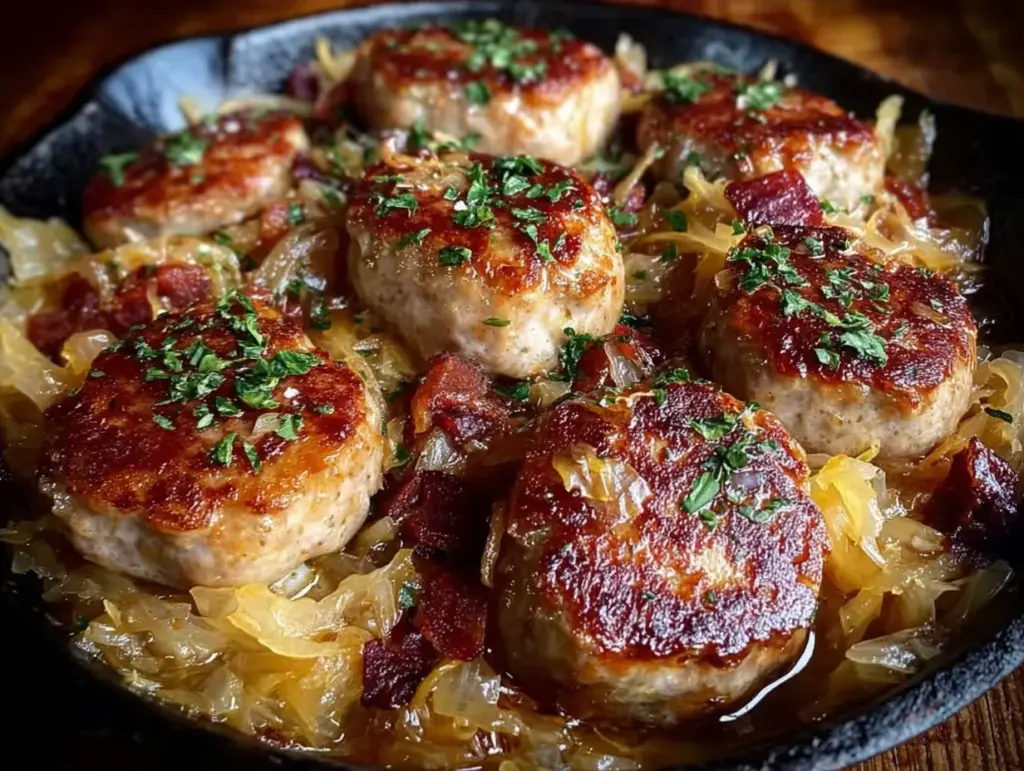Oktoberfest Bratwurst Skillet - featured image