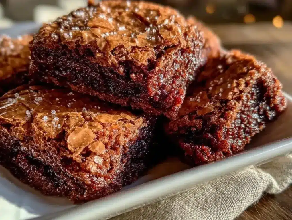 One-Bowl Fudgy Brownies - featured image