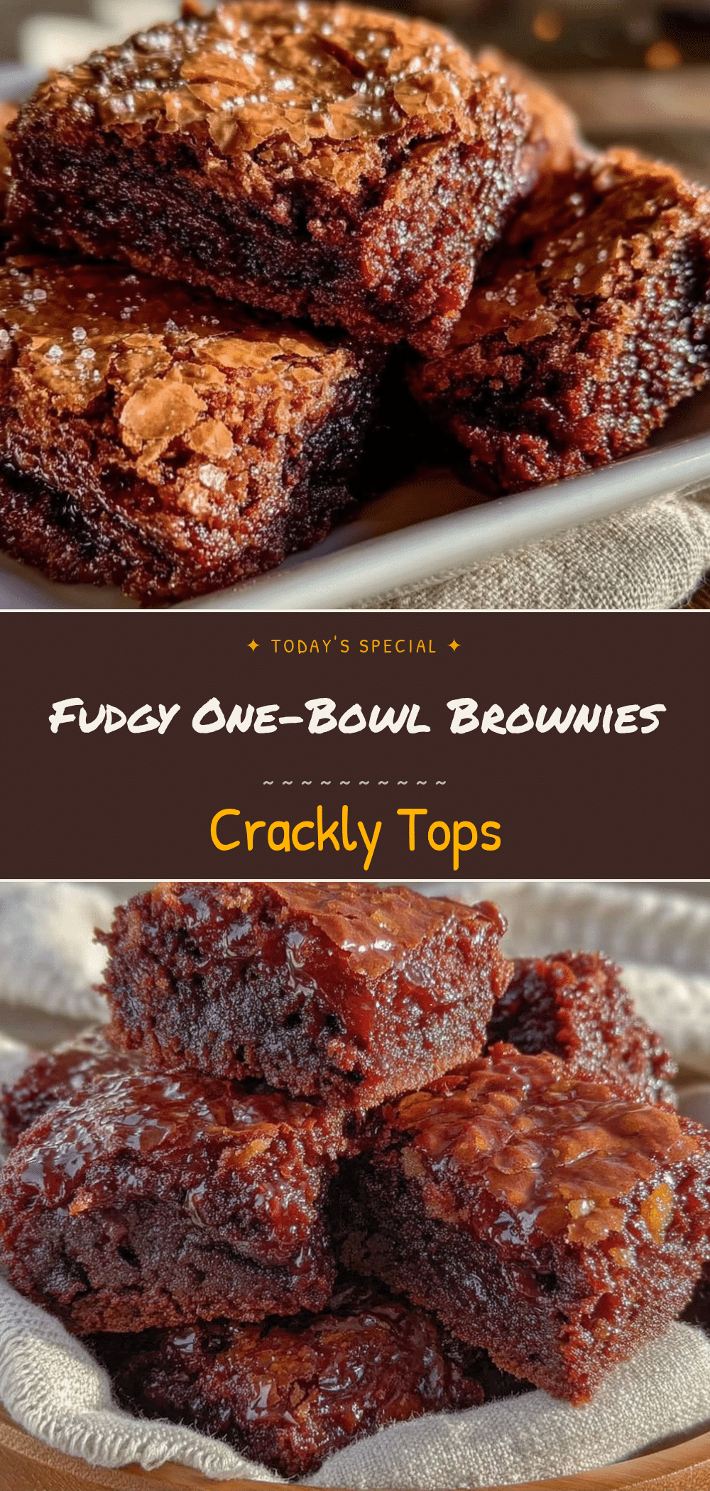One-Bowl Fudgy Brownies: Easy Gluten-Free 5 One-Bowl Fudgy Brownies recipe
