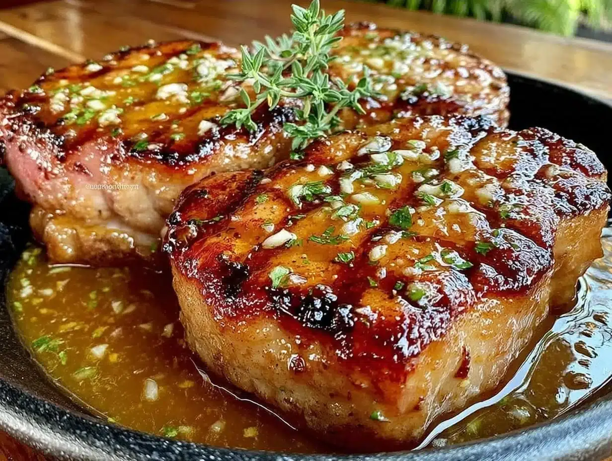 Home 1 pan-seared pork chops - featured image