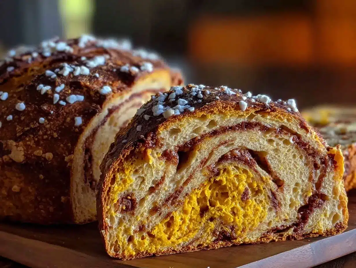 Cozy Fall Pumpkin Sourdough: Grandma’s Maple Cinnamon Recipe 4 pumpkin sourdough preparation steps