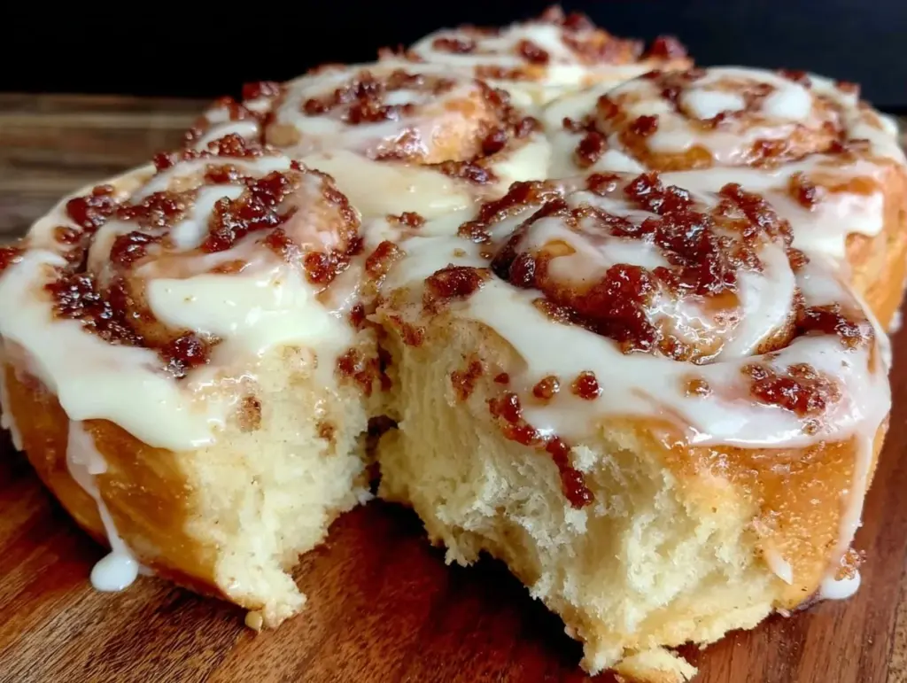 soft overnight cinnamon rolls - featured image