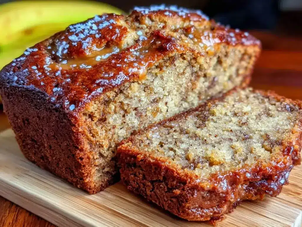 Ultra-Moist Brown Butter Banana Bread - featured image